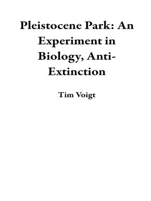 cover image of Pleistocene Park